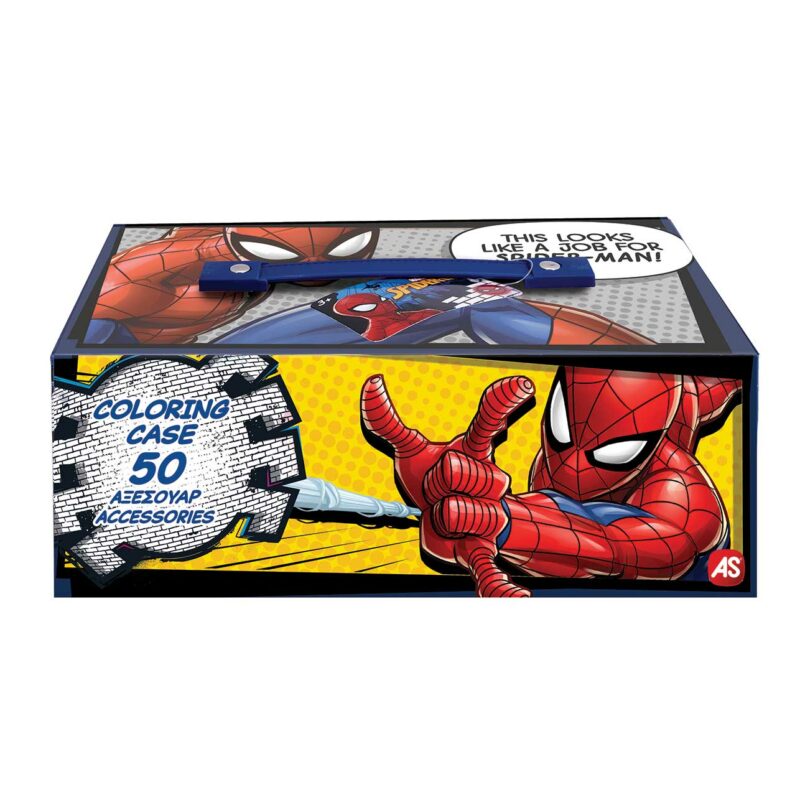 AS Σετ Ζωγραφικής Σε Χάρτινο Βαλιτσάκι Marvel Spider-Man Για 3+ 5684805
