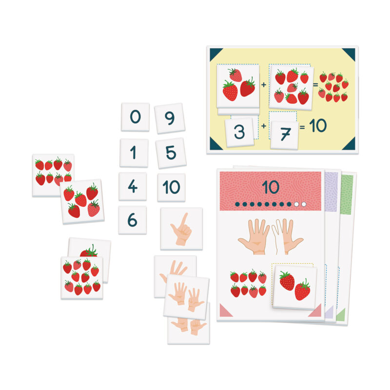Εξυπνούλης Montessori Εκπαιδευτικό Παιχνίδι Τα Μαθηματικά Για 3+ Χρονών
