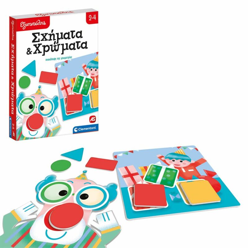 Εξυπνούλης Εκπαιδευτικό Παιχνίδι Σχήματα Και Χρώματα Για 2-4 Χρονών