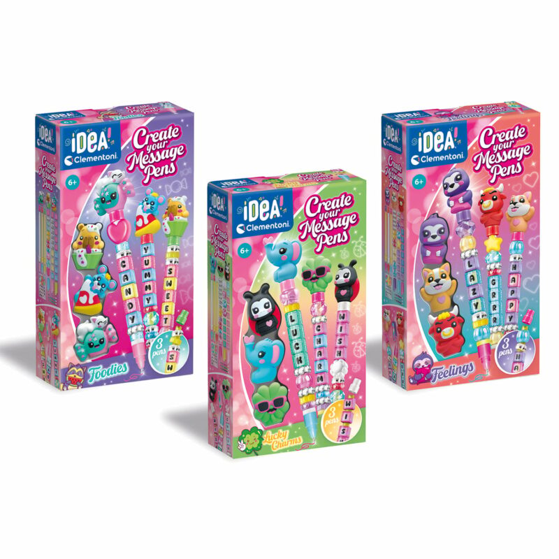 Clementoni Σετ Message Pen 3τεμ Foodies 5499924