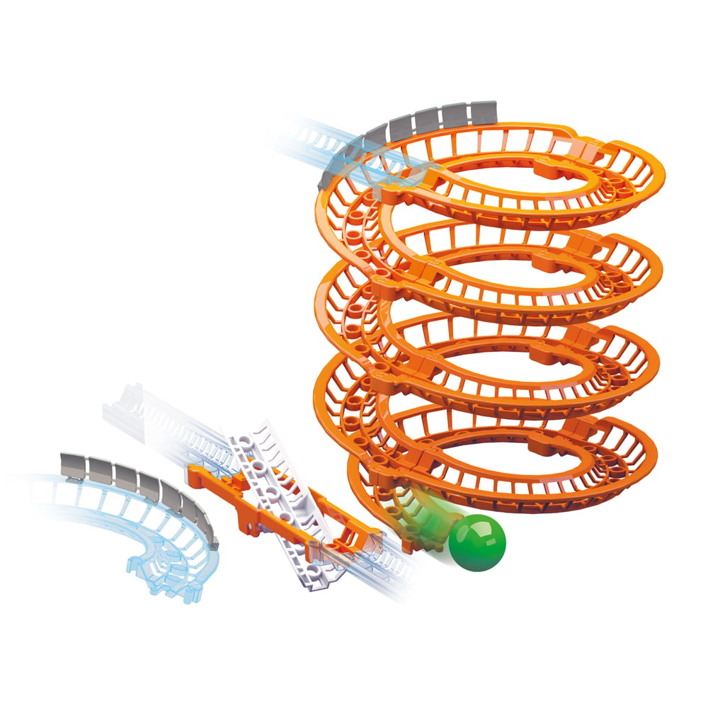 Μαθαίνω Και Δημιουργώ Action-Reaction Εκπαιδευτικό Spiral Tracks-Guardrail-Trapdoor Exp. Pack