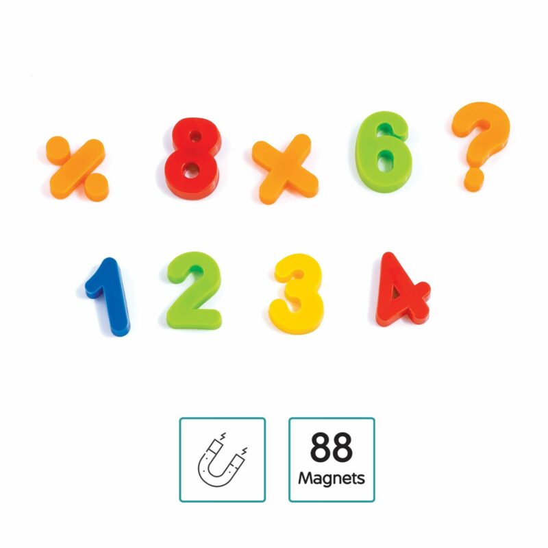 AS Magnet Box 88 Μαγνήτες Αριθμοί Και Σύμβολα Σε Βαρελάκι Για 3+ Χρονών