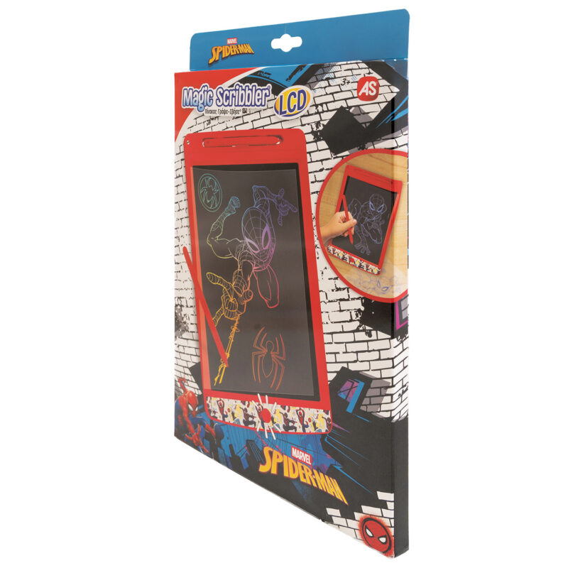 AS LCD Γράψε – Σβήσε Spiderman Για 3+ Ετών 5399997