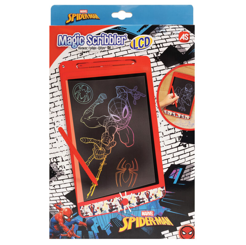 AS LCD Γράψε – Σβήσε Spiderman Για 3+ Ετών 5399992