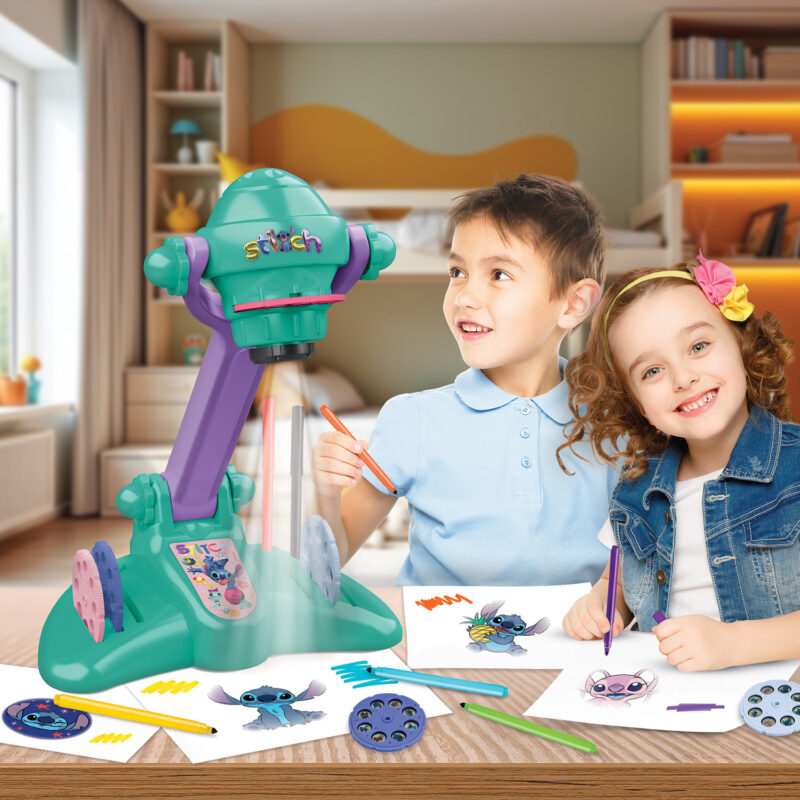 AS Προτζέκτορας Ζωγραφικής Disney Stitch Για 3+ Χρονών 5684421