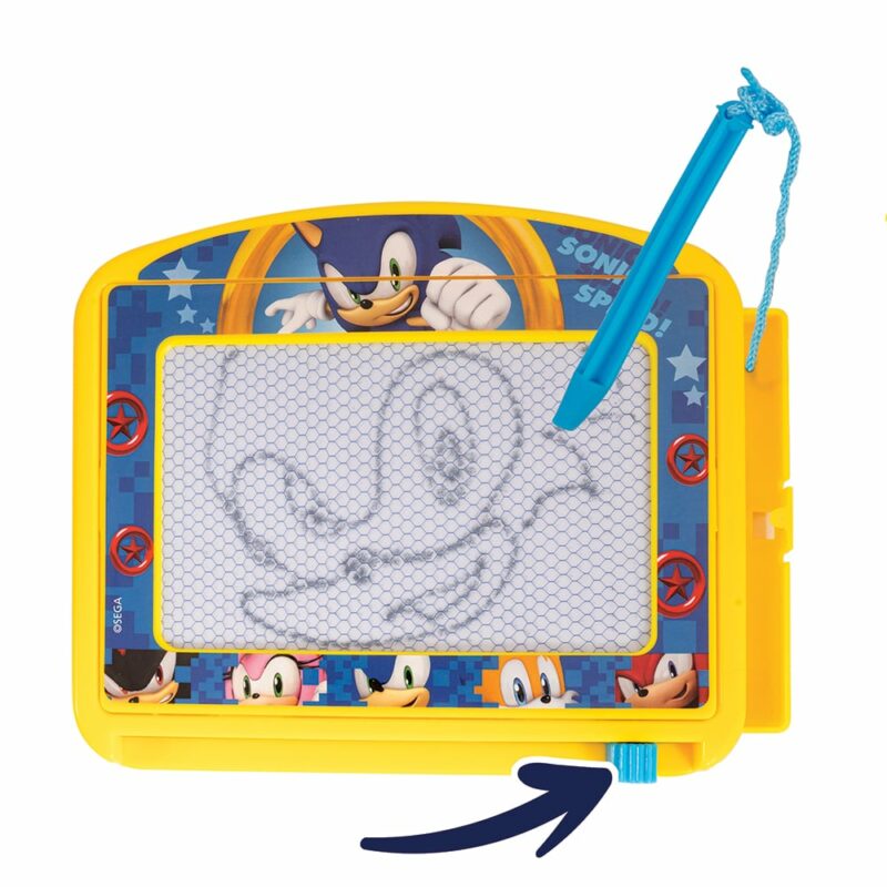 AS Πίνακας Γράψε – Σβήσε Travel Sonic The Hedgehog Για 3+ Χρονών 5581972