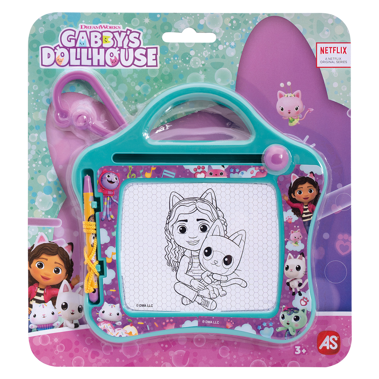AS Πίνακας Γράψε - Σβήσε Travel DreamWorks Gabby's Dollhouse Για 3+ Χρονών