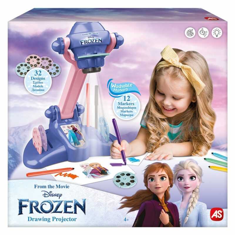 AS Προτζέκτορας Ζωγραφικής Disney Frozen Για 4+ Χρονών 5518761