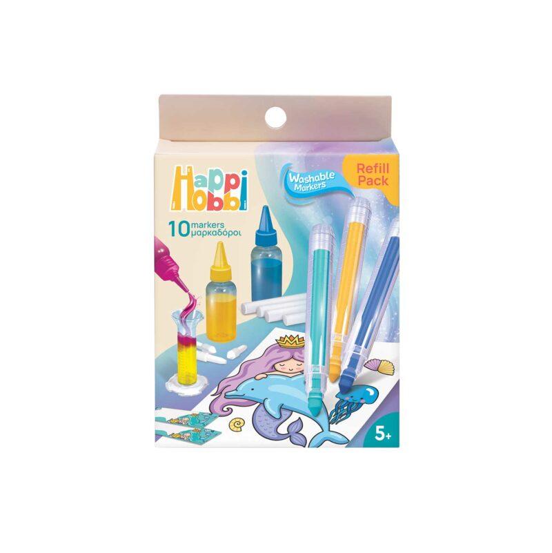 HappiHobbi Refill Pack για Εργαστήριο Μαρκαδόρων Για 5+ Χρονών 5683870