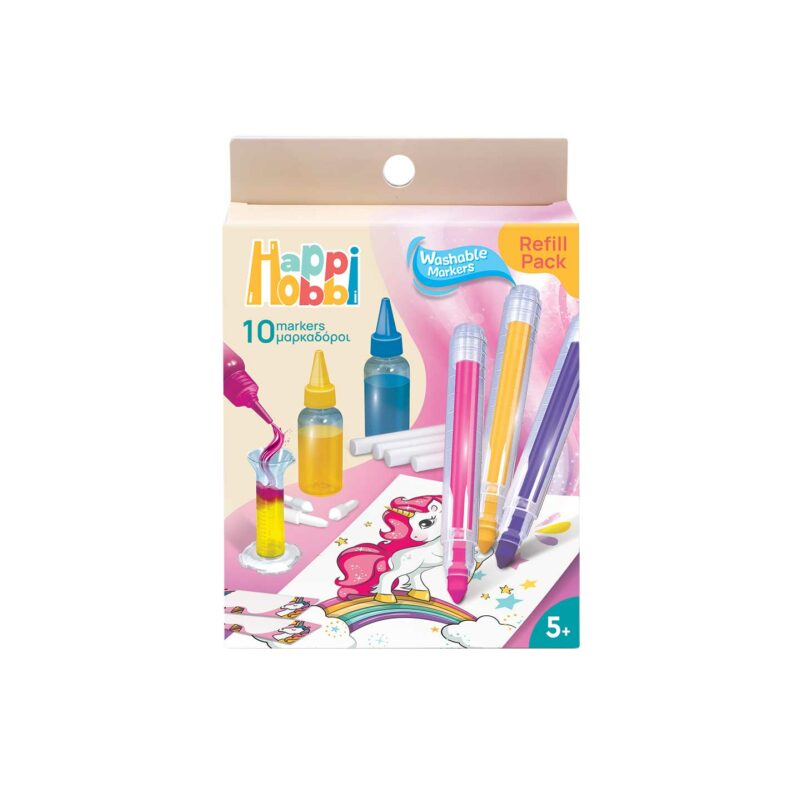 HappiHobbi Refill Pack για Εργαστήριο Μαρκαδόρων Για 5+ Χρονών 5683871
