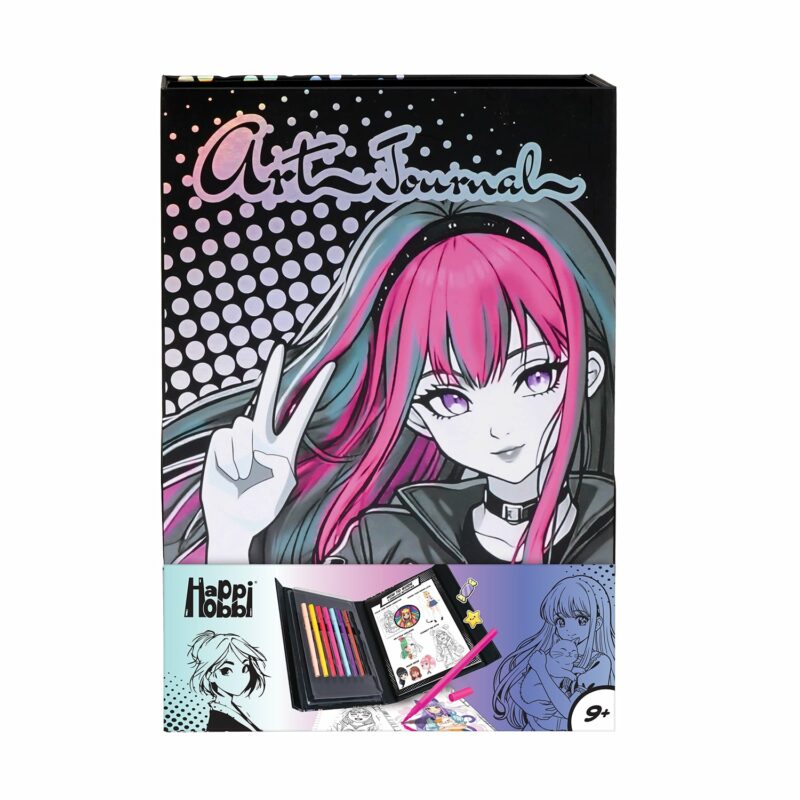HappiHobbi Art Journal Manga Μαρκαδόροι Για 9+ Ετών 5547471