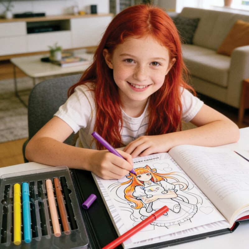 HappiHobbi Art Journal Manga Μαρκαδόροι Για 9+ Ετών 5495099