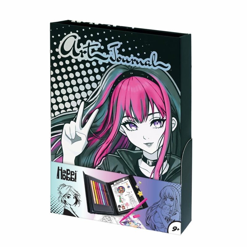 HappiHobbi Art Journal Manga Μαρκαδόροι Για 9+ Ετών 5547475