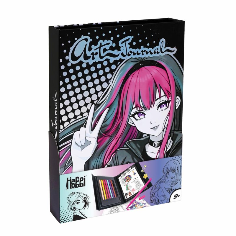HappiHobbi Art Journal Manga Μαρκαδόροι Για 9+ Ετών 5547473