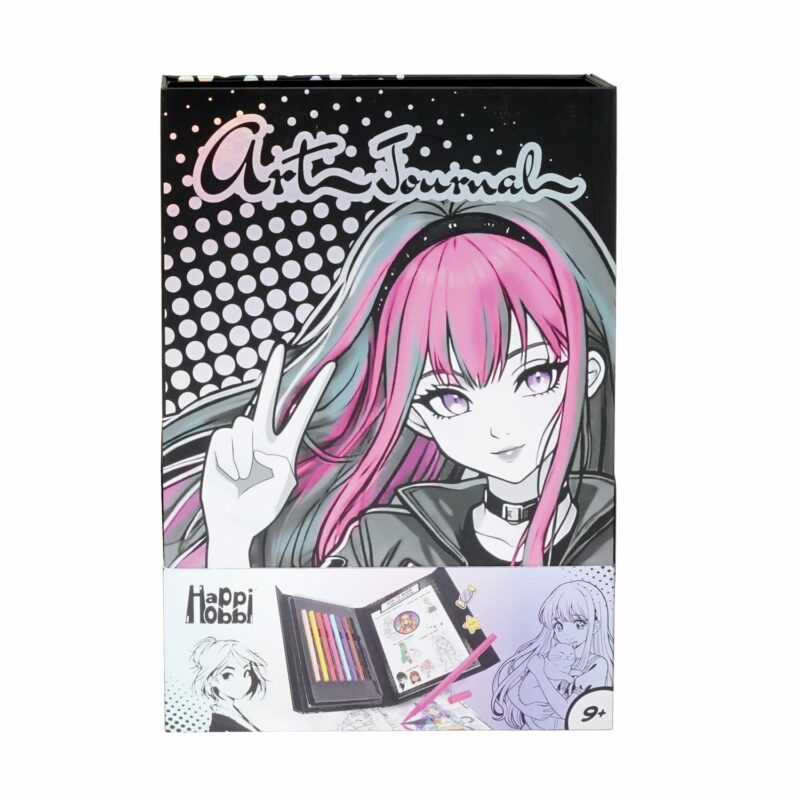 HappiHobbi Art Journal Manga Μαρκαδόροι Για 9+ Ετών 5495097