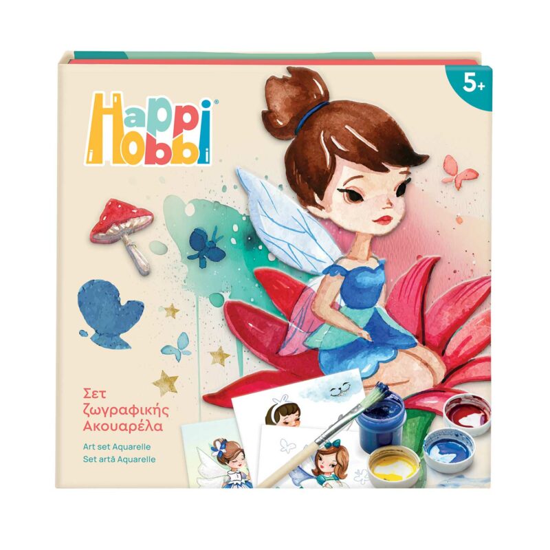 HappiHobbi Art Νερομπογιές Νεράιδες Για 5+ Χρονών 5654385
