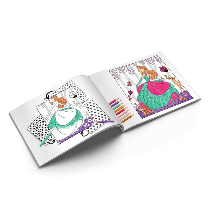 HappiHobbi Art Ξυλομπογιές Πριγκίπισσες Για 4+ Χρονών 5654393