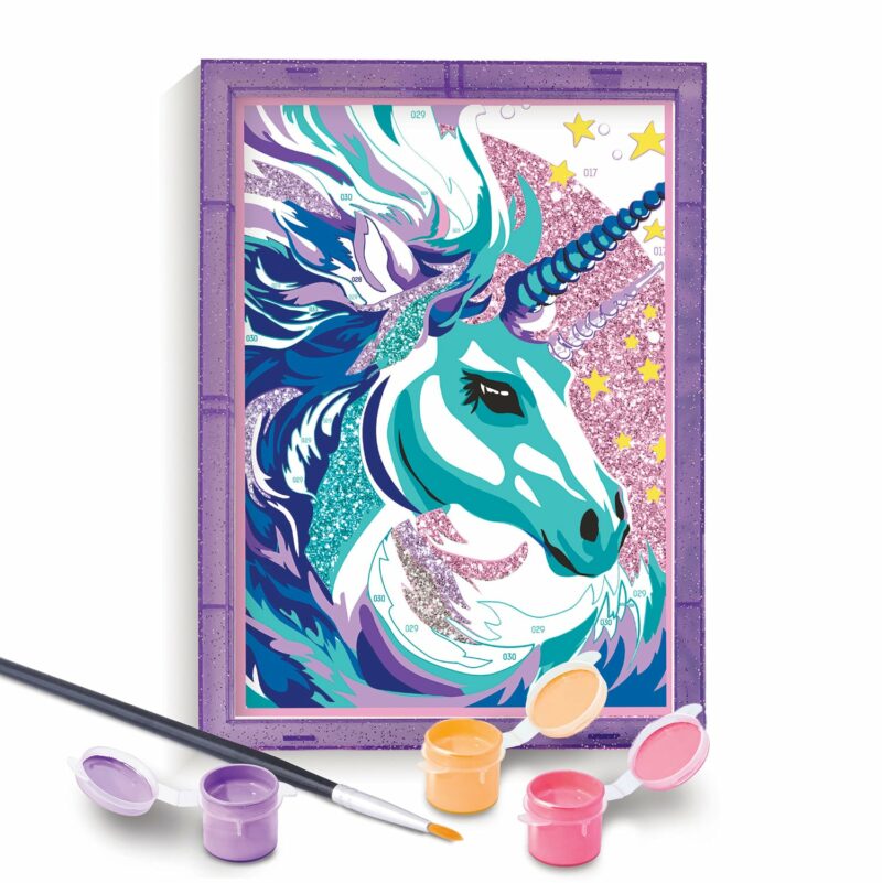HappiHobbi Paint By Numbers Fairytale Unicorn Για 7+ Ετών 5664472