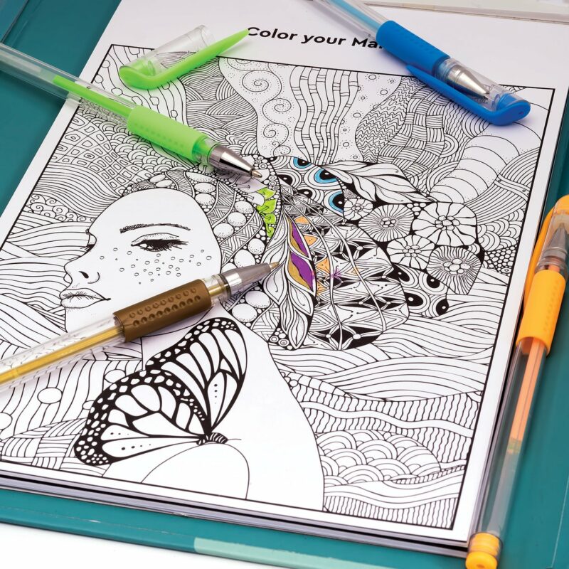 HappiHobbi Art Journal Fluo Στυλό Για 9+ Χρονών 5683931