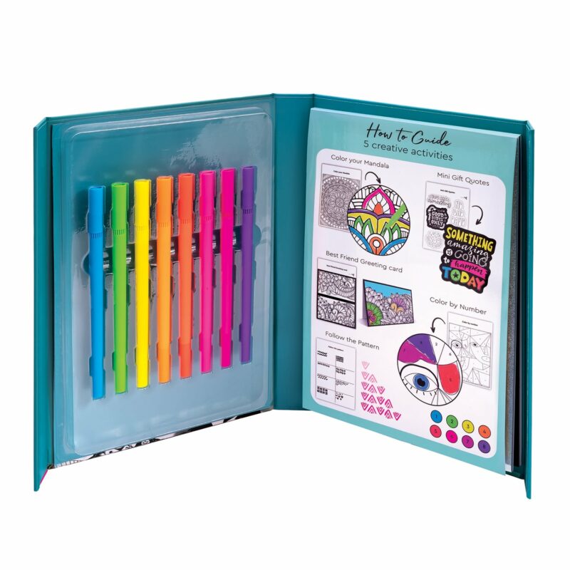 HappiHobbi Art Journal Neon Μαρκαδόροι Για 9+ Χρονών 5683935