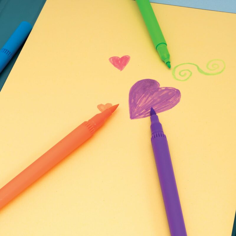 HappiHobbi Art Journal Neon Μαρκαδόροι Για 9+ Χρονών 5683937