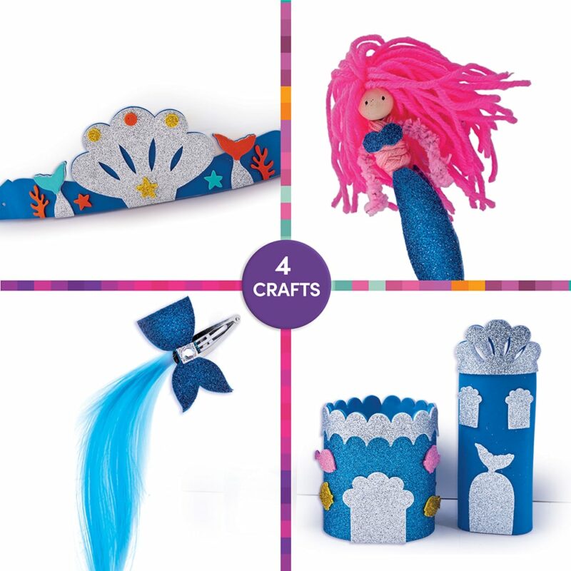 AS Craft Γοργόνα Παιχνίδι Με 4 Χειροτεχνίες DIY Για 3+ Χρονών 5653951