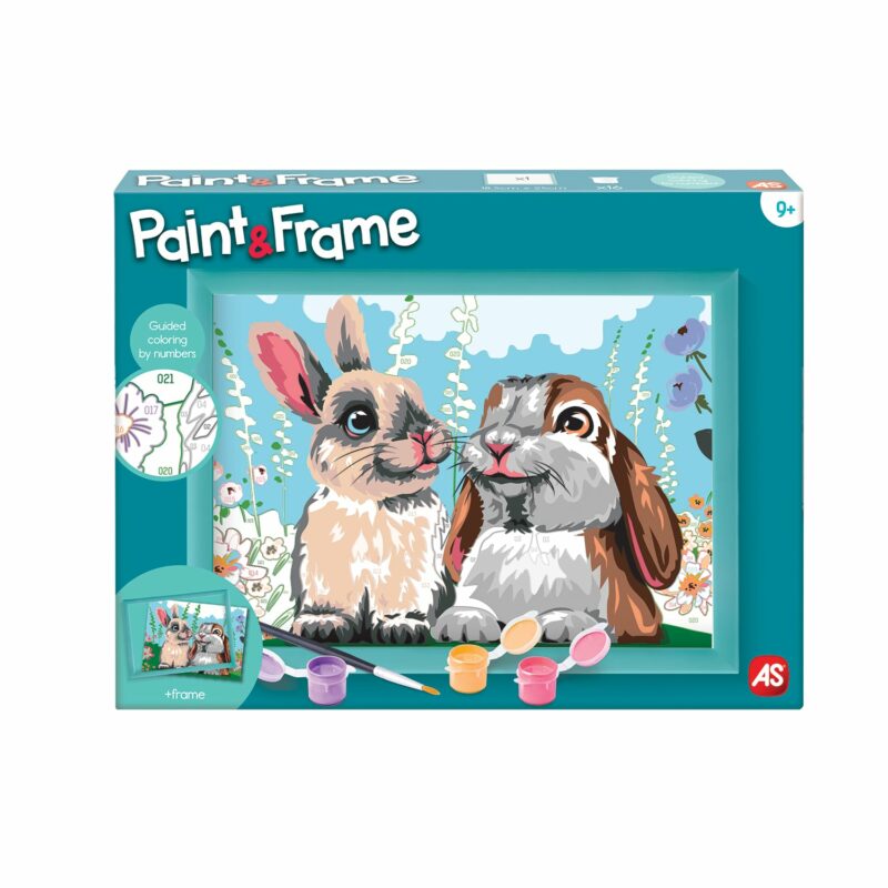 Paint & Frame | Paint by Numbers – Cute Bunnies | Για Ηλικίες 9+ Χρονών 5653690