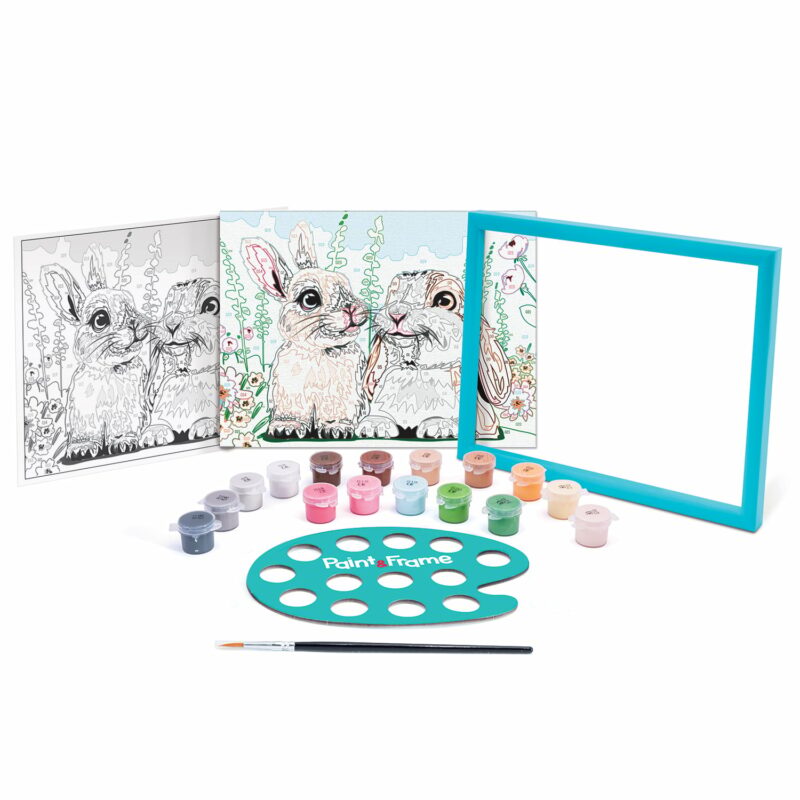 Paint & Frame | Paint by Numbers – Cute Bunnies | Για Ηλικίες 9+ Χρονών 5653693