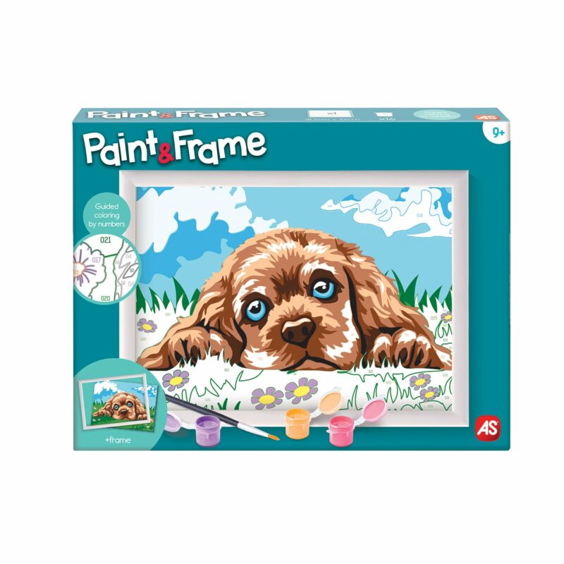 Paint & Frame | Paint by Numbers – Loving Puppy | Για Ηλικίες 9+ Χρονών 5653695