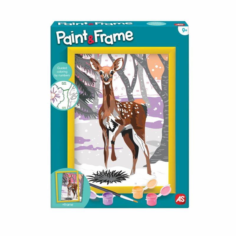 Paint & Frame | Paint by Numbers – Snow Deer | Για Ηλικίες 9+ Χρονών 5653705