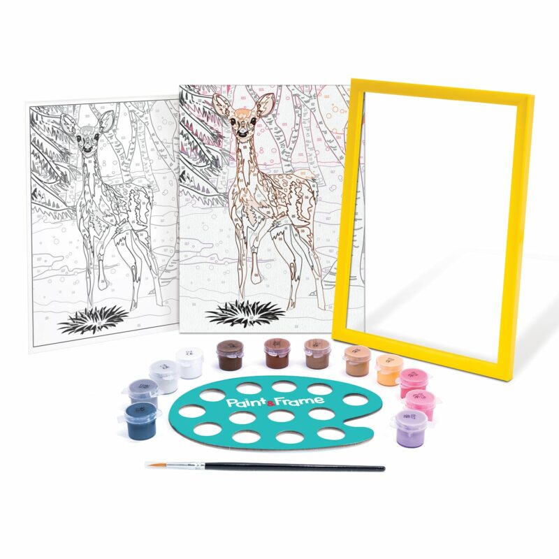 Paint & Frame | Paint by Numbers – Snow Deer | Για Ηλικίες 9+ Χρονών 5653708