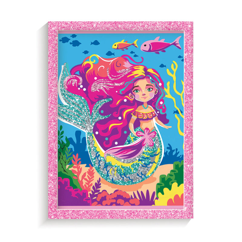 Paint & Frame Ζωγραφίζω Με Αριθμούς Mythical Mermaid Για Ηλικίες 6+ Χρονών