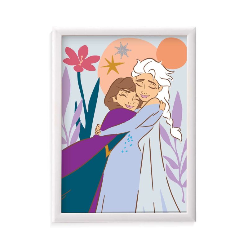 HappiHobbi Paint & Frame | Paint by Numbers – Disney Frozen | Για Ηλικίες 6+ Χρονών 5683962