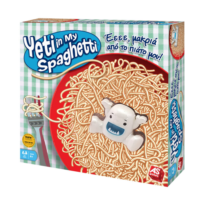 AS Games Επιτραπέζιο Yeti In My Spaghetti Για 4+ Ετών 5370805