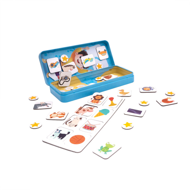 AS Επιτραπέζιο Με Μαγνήτες Σε Tin 3 Σχέδια Για 3+ Ετών 5158382