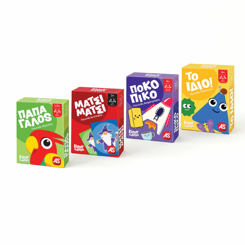 AS Games Παιχνίδια Με Κάρτες Kiddy Cards Assortment Για 18+ Μηνών 5523756