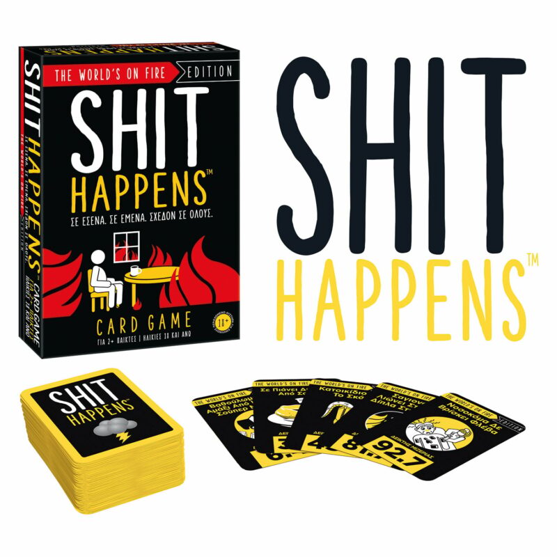 AS Games Επιτραπέζιο Παιχνίδι Shit Happens – The World’s on Fire Για Ηλικίες 18+ Χρονών Και 2+ Παίκτες 6022427