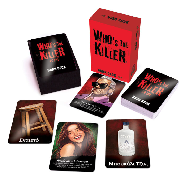 AS Παιχνίδια Με Κάρτες Dark Deck Who’ s the Killer Για 18+ Ετών 5158398