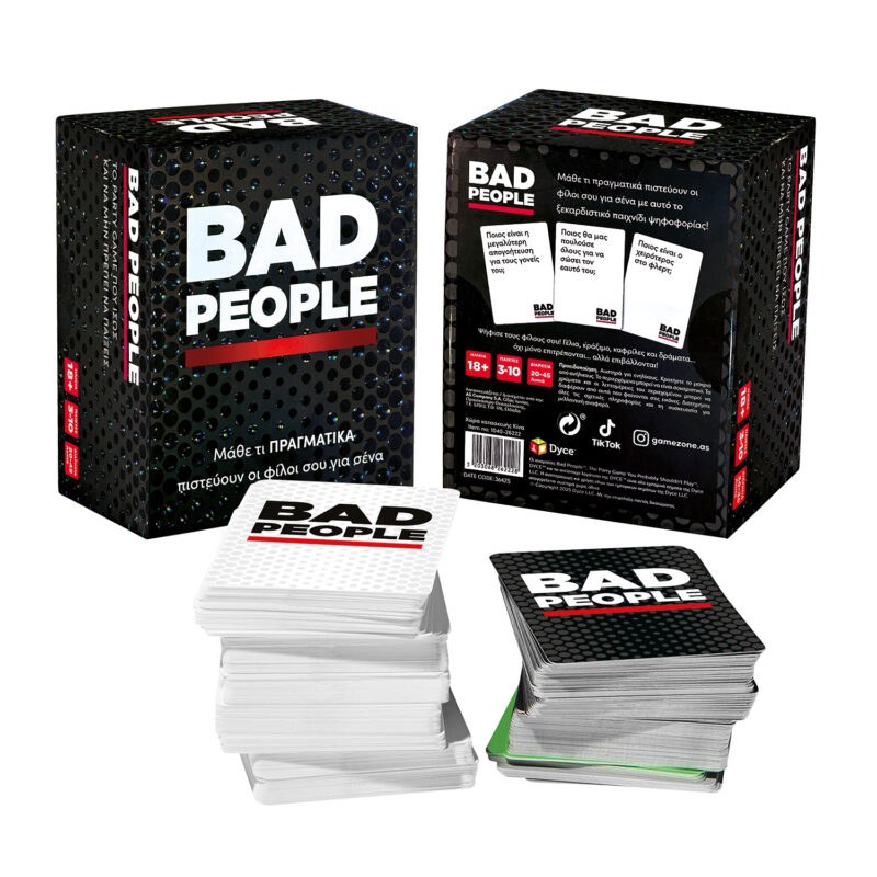 ΑS Games Επιτραπέζιο Bad People Για 18+ Ετών 5685119