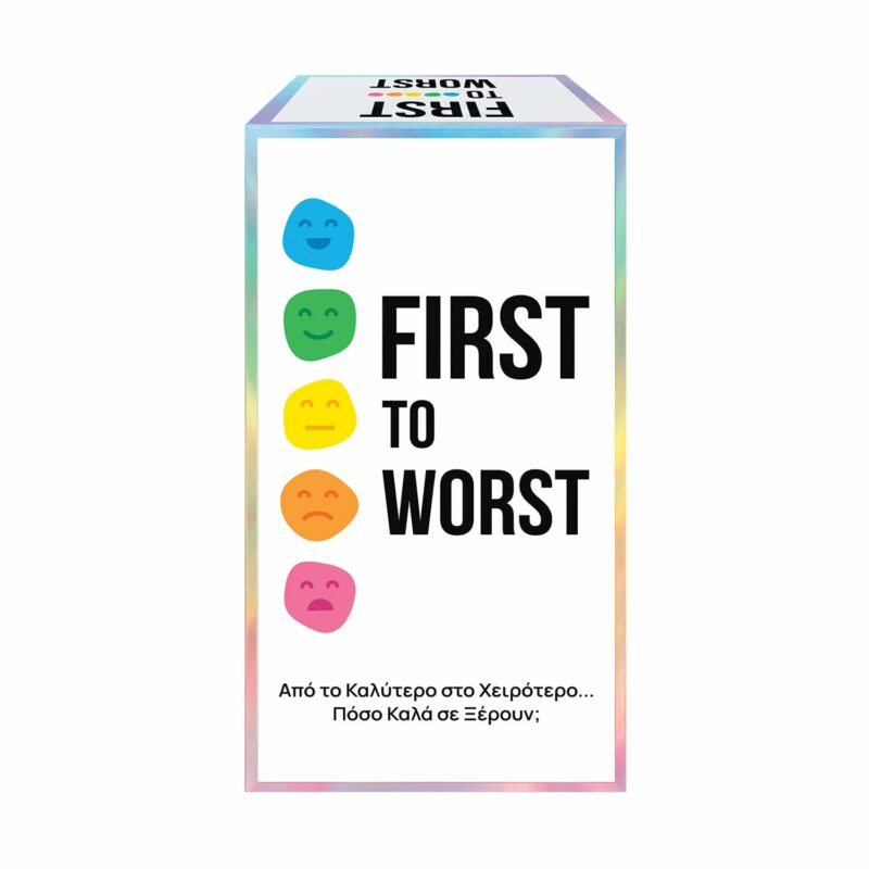 AS Games Επιτραπέζιο First To Worst Για 8+ Ετών και 2+ Παίκτες 6003659