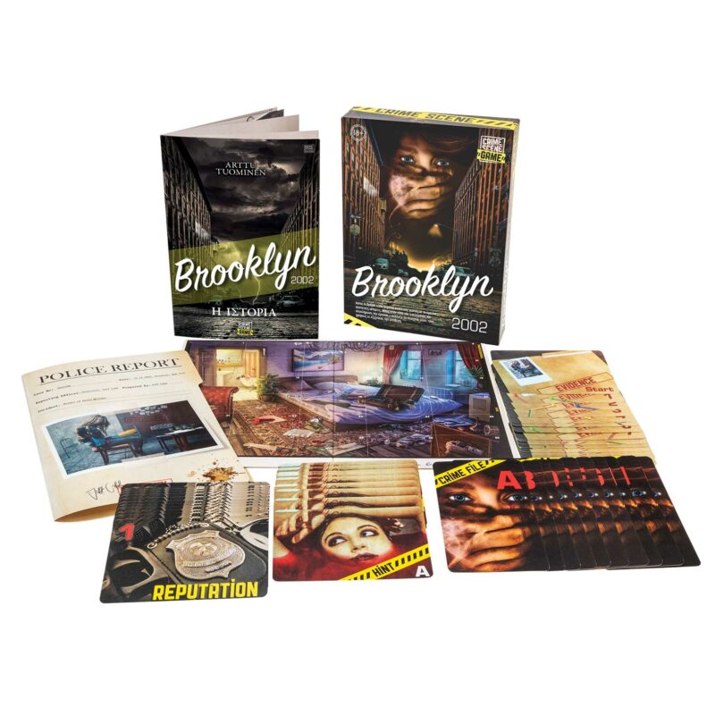 AS Games Επιτραπέζιο Παιχνίδι Crime Scene Brooklyn 2002 Για Ηλικίες 18+ Χρονών Και 1+ Παίκτες 5654030