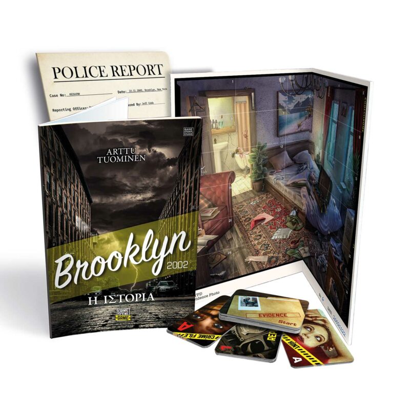 AS Games Επιτραπέζιο Παιχνίδι Crime Scene Brooklyn 2002 Για Ηλικίες 18+ Χρονών Και 1+ Παίκτες