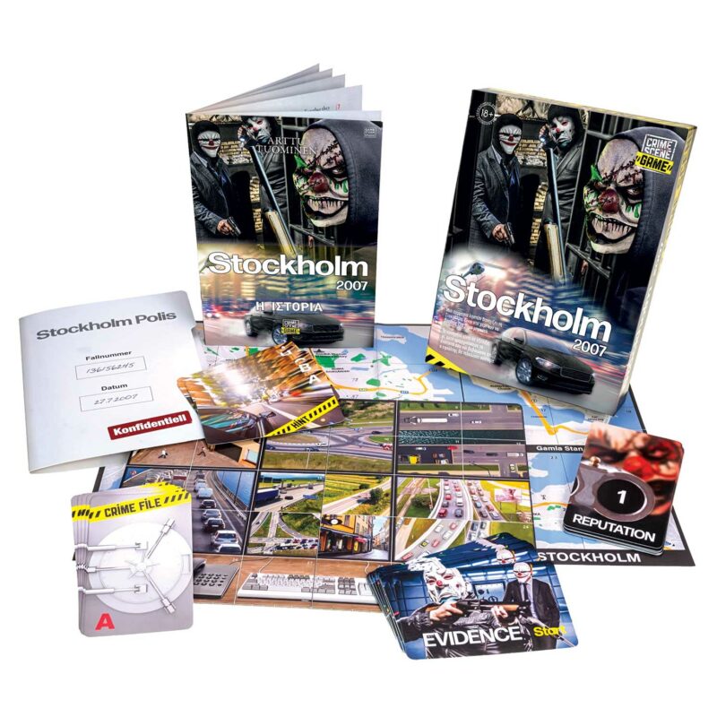 AS Games Επιτραπέζιο Παιχνίδι Crime Scene Stockholm 2007 Για Ηλικίες 18+ Χρονών Και 1+ Παίκτες 5582362