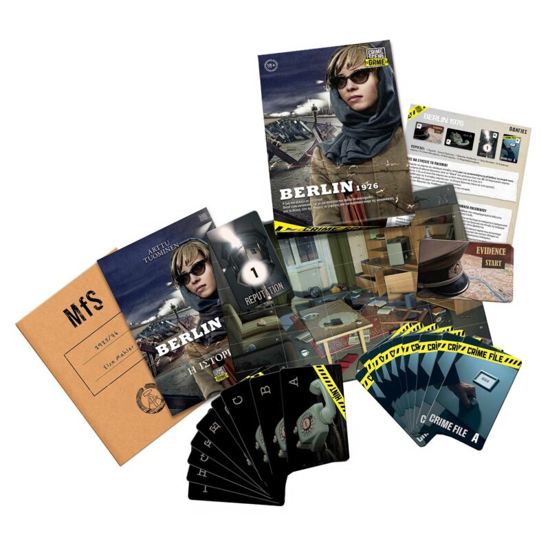 AS Games Επιτραπέζιο Παιχνίδι Crime Scene Berlin 1976 Για Ηλικίες 18+ Χρονών Και 1+ Παίκτες 5582353