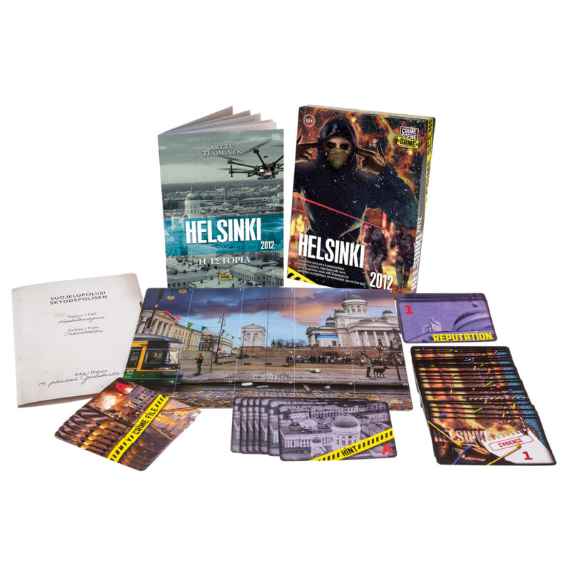 AS Games Επιτραπέζιο Παιχνίδι Crime Scene Helsinki 2012 Για Ηλικίες 18+ Χρονών Και 1+ Παίκτες 5050507