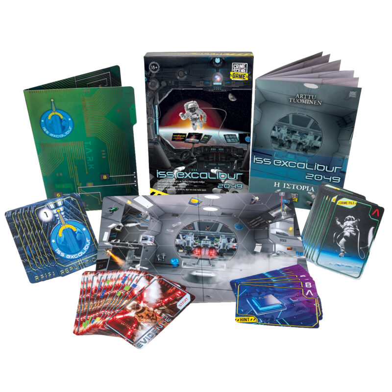 AS Games Επιτραπέζιο Παιχνίδι Crime Scene ISS Excalibur 2049 Για Ηλικίες 18+ Χρονών Και 1+ Παίκτες 5050516
