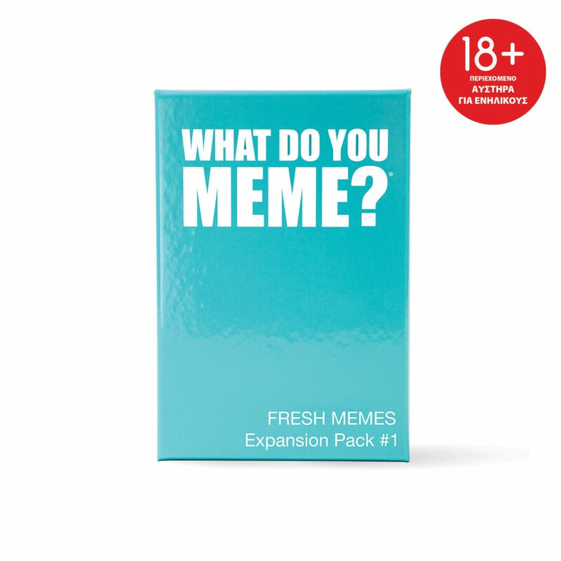 AS Games Επέκταση Επιτραπέζιου Παιχνιδιού What Do You Meme? Fresh Memes Για Ηλικίες 18+ Χρονών 5653542