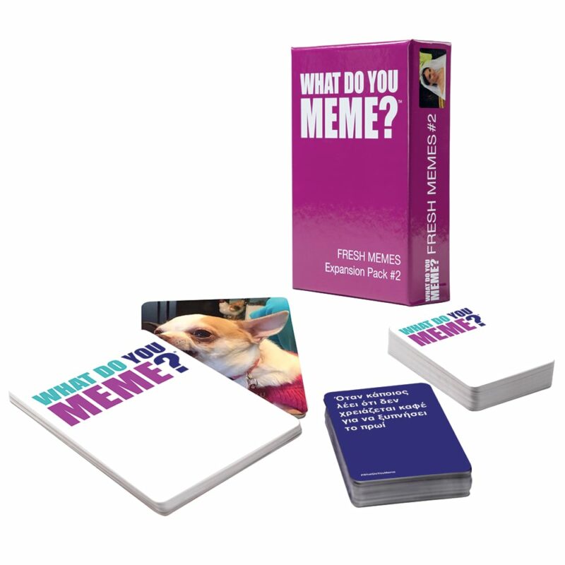 AS Games Επέκταση Επιτραπέζιου Παιχνιδιού What Do You Meme? Fresh Memes 2 Για 18+ Χρονών 5653890