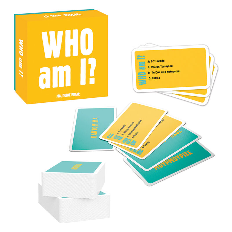 AS Games Επιτραπέζιο Παιχνίδι Gift Games Who Am I? Για Ηλικίες 15+ Χρονών Και 3-6 Παίκτες