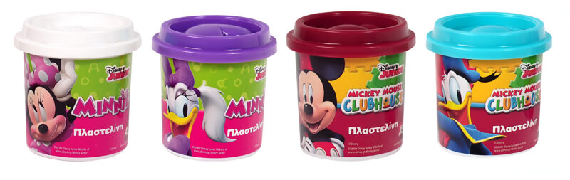 Disney Junior Μονό Βαζάκι Πλαστελίνης Minnie & Mickey για 3+ Ετών 5361658